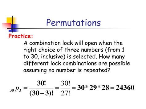 PPT - Permutations and Combinations PowerPoint Presentation, free download - ID:1969693