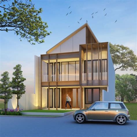 Jasa Arsitek Bogor - Jasa Bangun Rumah Jakarta - Arsitektur Rumah Tropis Modern yang Cantik nan ...