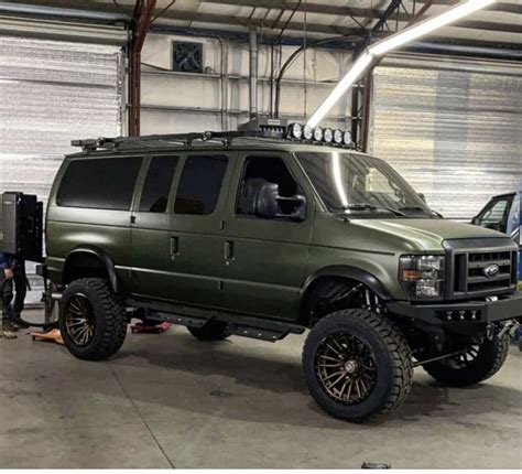 Pin by George Nanni on Automotive | 4x4 van, Lifted van, Ford van