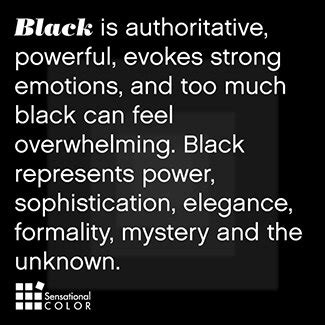 Meaning Of Black: Color Psychology And Symbolism – Sensational Color