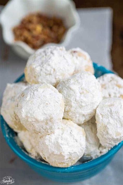 Low Carb Pecan Snowballs - Life Made Keto