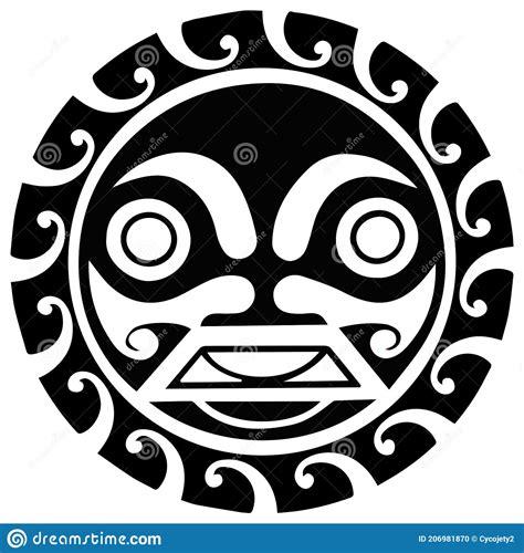 Ranginui And Papatuanuku Poster Template. Cartoon Vector ...