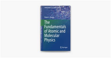 ‎The Fundamentals of Atomic and Molecular Physics on Apple Books