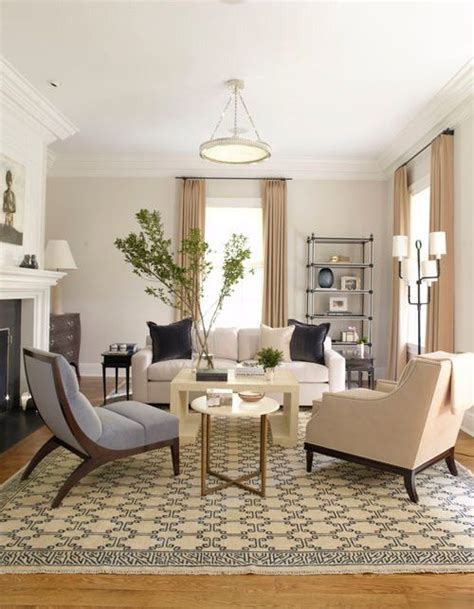 Do two accent chairs across from sofa have to match? | Transitional decor living room ...