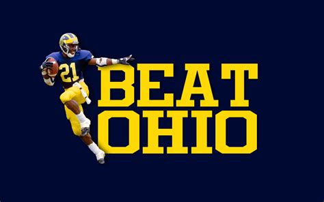 Free download for diehard michigan football fans the annual michigan vs ohio state [1280x800 ...