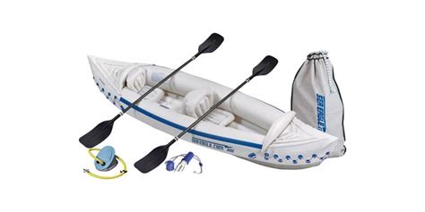 Sea Eagle 330 Deluxe Inflatable Kayak Bundle