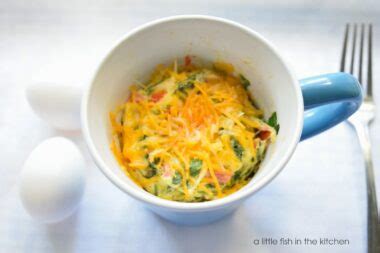 Easy Peasy Omelette in a Mug (Recipe + Video) – A Little Fish in the Kitchen