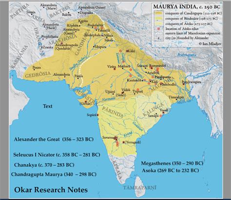 Okar Research: The Indica of Megasthenes (350 – 290 BC)