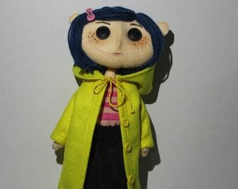 Coraline cat plush toy