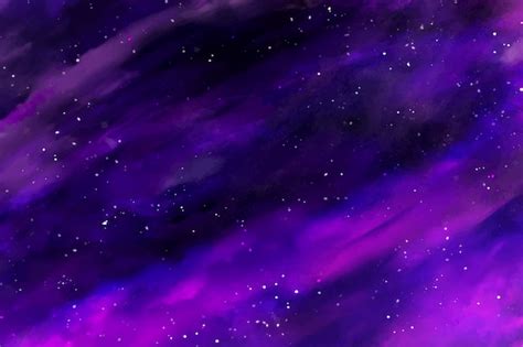 Free Vector | Watercolor galaxy background