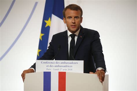 France's Macron urges Europe to take charge of own defense