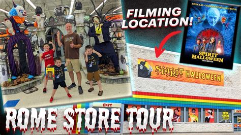 Spirit Halloween 2023 Store Tour in Spirit Halloween Movie Filming Location | Rome Georgia - YouTube