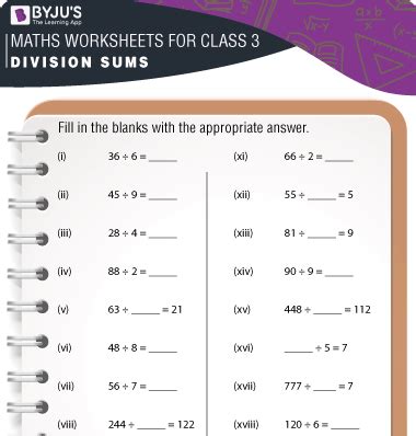 Maths Worksheet for Class 3 | Interesting Maths Puzzles Inside