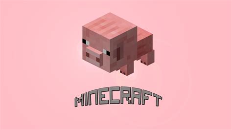 Minecraft Baby Pig Wallaper (Simple and Nice) Minecraft Blog