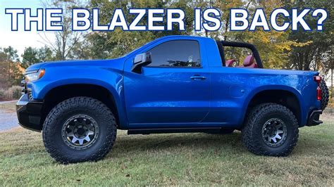 The Chevrolet K5 Blazer Returns ... Sort Of - YouTube