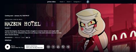 How to watch Hazbin Hotel Season 1 in Australia on Amazon Prime