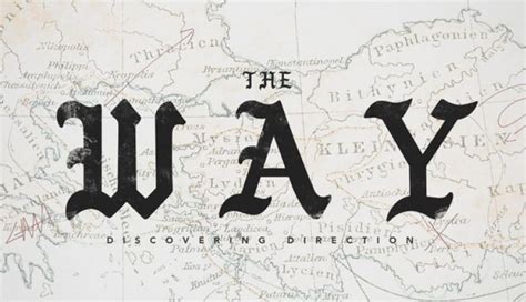 The Way – Church Sermon Series Ideas | Christian graphic design, Jesus ...