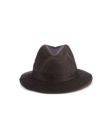 Dorfman Pacific Cotton Weathered Safari Hat in Brown for Men - Lyst