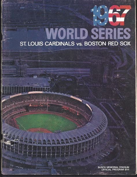 Lot Detail - 1967 World Series Program at St. Louis