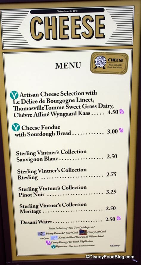 Cheese: 2011 Epcot Food and Wine Festival | the disney food blog