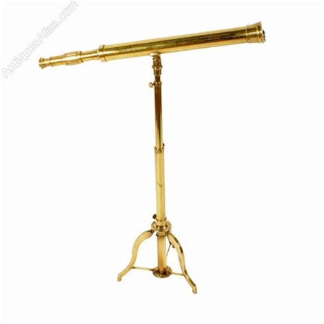 Antiques Atlas - Large Brass Telescope On Stand