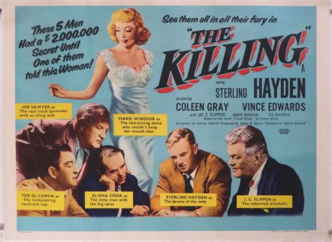 Killing (The) Original Movie Poster UK quad 40"x30" - Simon.Dwyer - a ...