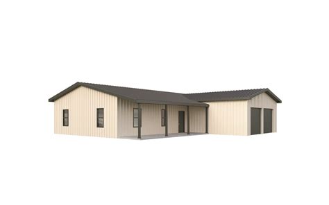 30x50 Metal Building Home: The Stanford | General Steel Shop