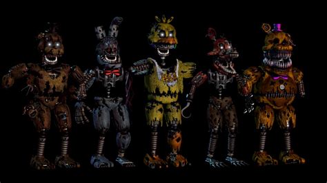 Unicorn animatronics fnaf the twisted ones all - towermake