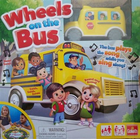 Wheels on the Bus Game by Goliath Pressman Toys Electronic Model 8537 ...