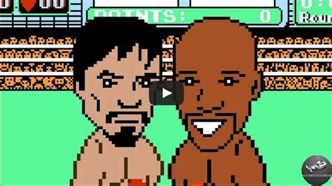 Mayweather vs. Pacquiao Fight as an 8-Bit Punch-Out Video Game is Hilarious! | Pacquiao fight ...