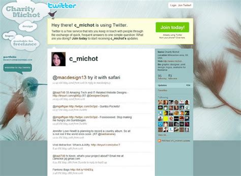 30 Cool Twitter Layouts Showcase - Hative