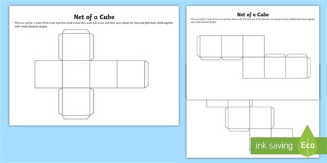 Net Of A Cube - Santosctzx