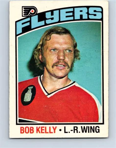 VINTAGE HOCKEY CARD Opc 1976 Philadelphia Flyers Bob Kelly No443 $2.78 - PicClick