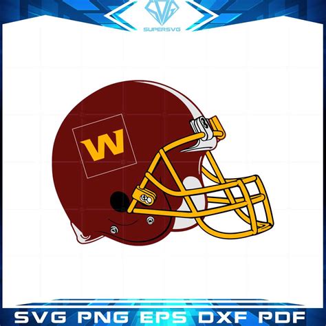 Washington Commanders NFL Logo Team SVG Designs Files