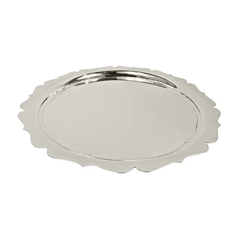 Fisher Silversmiths Vintage American Mid-Century Modern Silver Tray Available For Immediate Sale ...