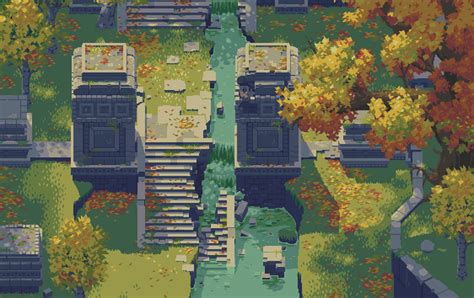 Another autumn scene! : r/PixelArt