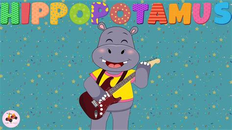 H I P For the Hip (Hippopotamus Song) | Nursery Rhymes - YouTube