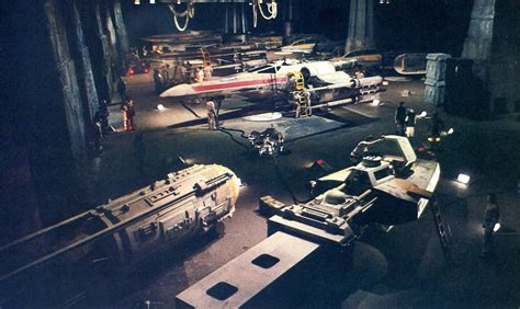 STAR WARS AFICIONADO WEBSITE: 'STAR WARS' AT 40: DEEP IN THE REBEL TEMPLE HANGAR BAY...