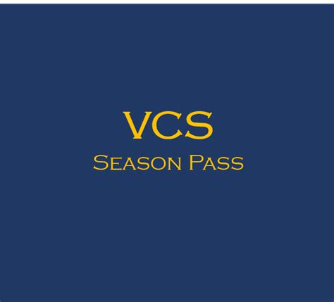 Season Passes — Valley Center Stage