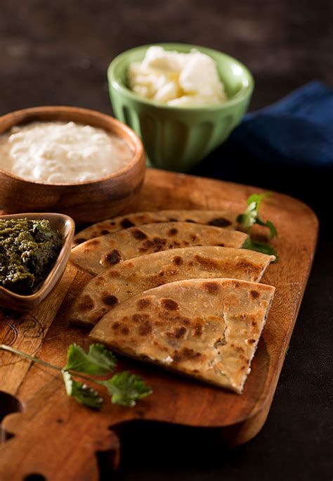 Paneer Paratha Recipe - Punjabi Paneer Stuffed Paratha - My Tasty Curry