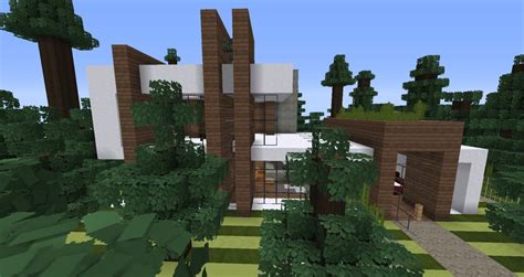 Modern Cabin Minecraft Map