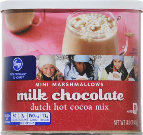 Kroger® Milk Chocolate Dutch Hot Cocoa Mix with Mini Marshmallows, 14.8 oz - Fred Meyer