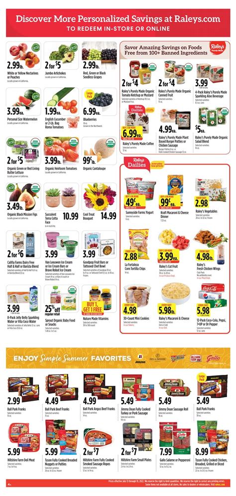 Raley's Supermarkets Weekly Ad Jul 13 – Jul 19, 2022