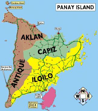 Panay Philippines Map