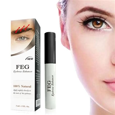 Feg Eyebrow Liquid Enhancer Waterproof For Eye Brow Treatments Gel Cream Natural Nutritious ...