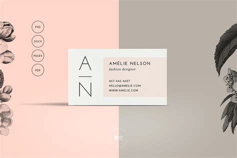 Minimalist Business Card - 15+ Examples, Illustrator, Word, Pages, Benefits