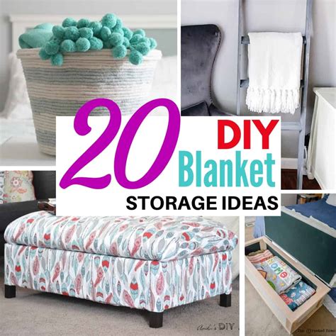 20 Smart Blanket Storage Ideas for Every Room - The Handyman's Daughter