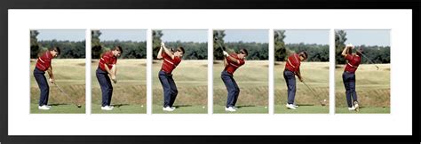 Nick Faldo 6 Stage Swing Sequence 1989 - SPG