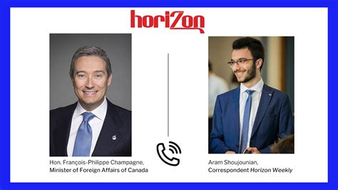 Horizon Weekly Exclusive Interview with Minister of Foreign Affairs of ...