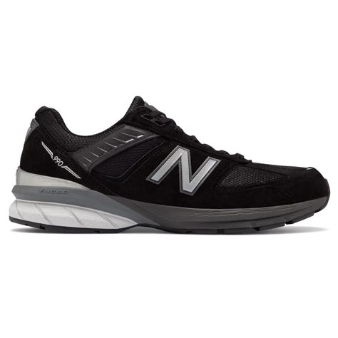 New Balance Men's 990 v5 Black with Silver | Laurie's Shoes